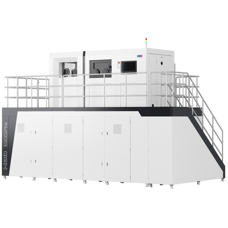 HBD 1000 – imprimantă 3D metalică Multi Laser 8×500W SLM