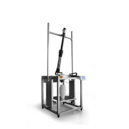 StoneFlower 3D printer for clay, porcelain, concrete