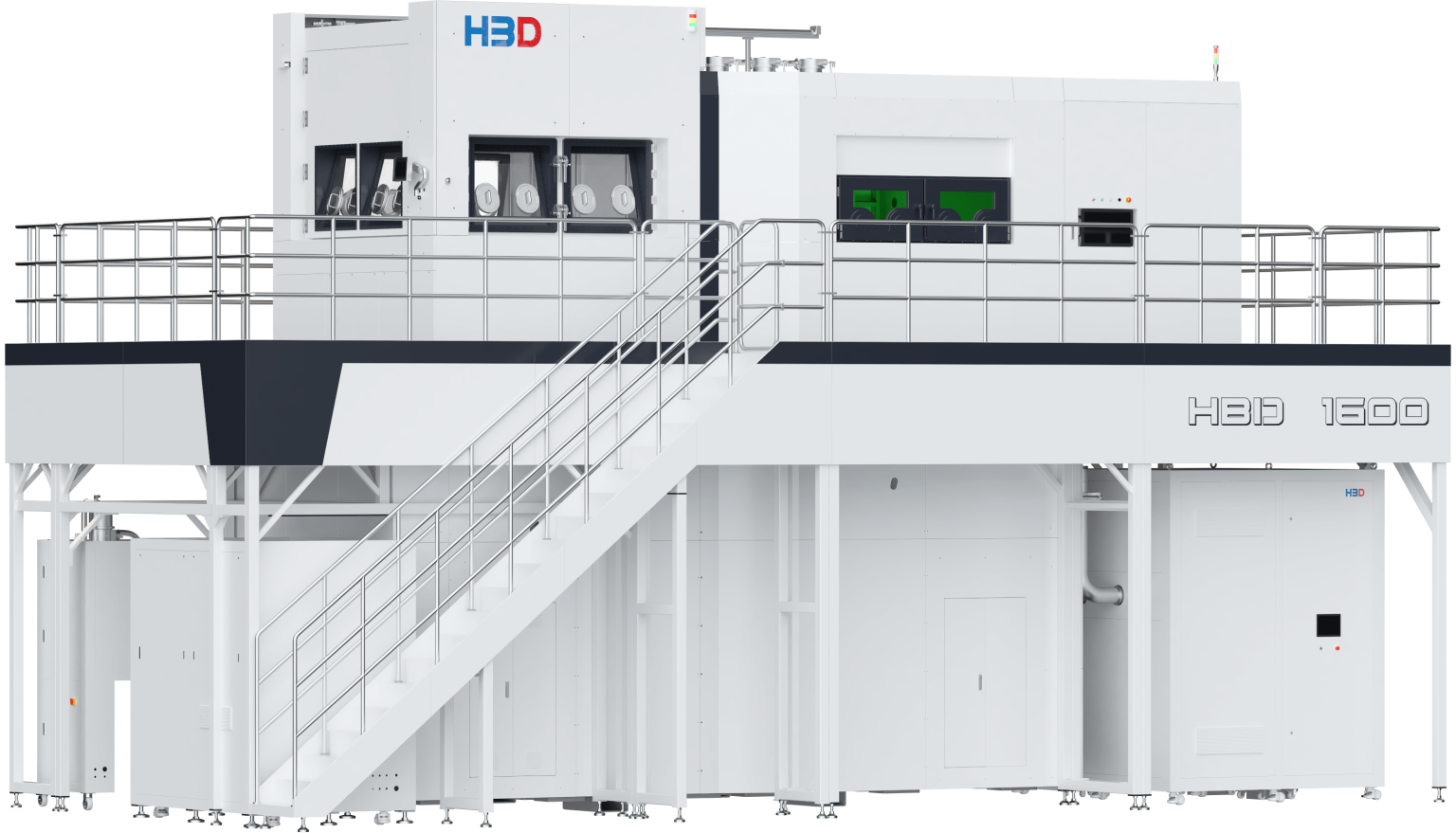 HBD 1600 LPBF Metall-3D-Drucker HBD 1600 großformatiger LPBF Metall-3D-Drucker mit 1600 × 1600 × 1750 mm Bauraum