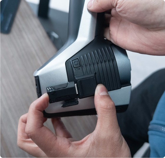 KSCAN-X 3D scanner with multiple ports and fast connectivity for industrial inspection