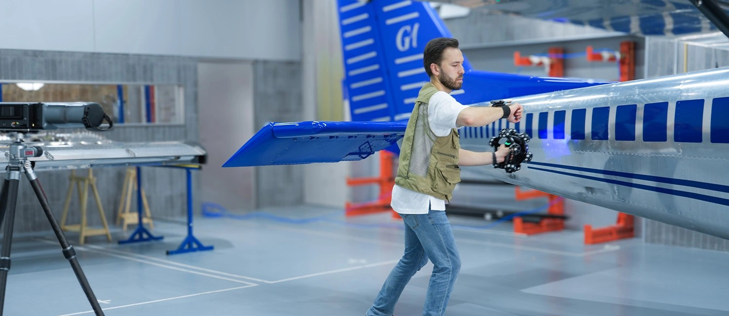 Scanare 3D de nivel metrologic pentru controlul calității în industria aerospațială