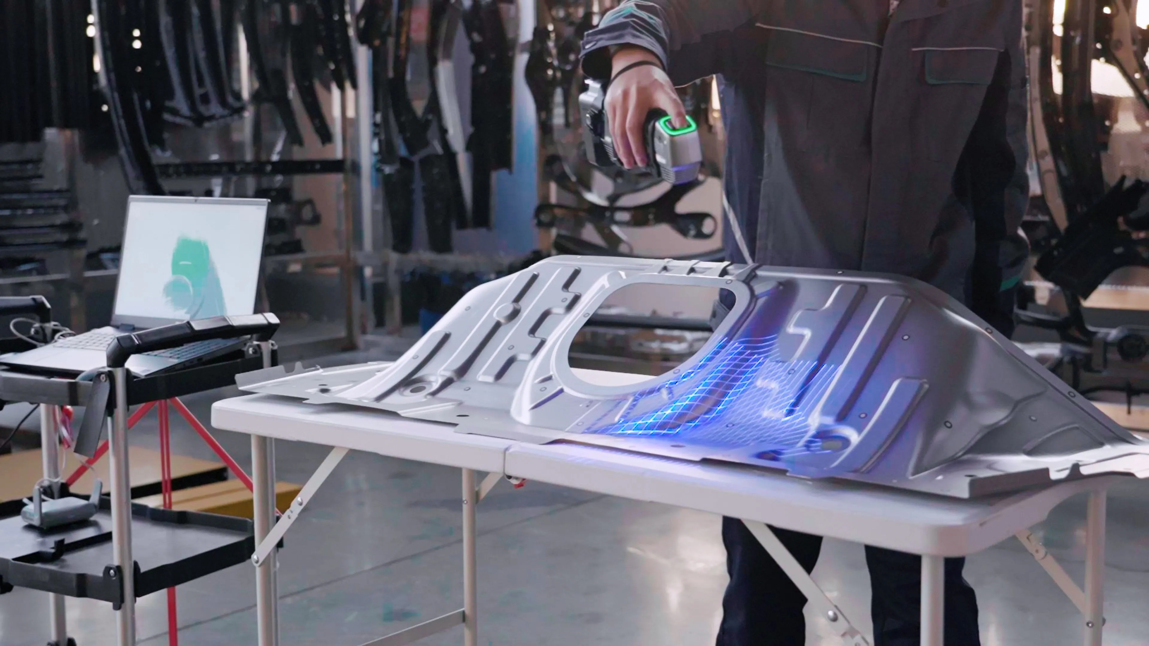 User-friendly operation of the SIMSCAN E Gen2 handheld scanner